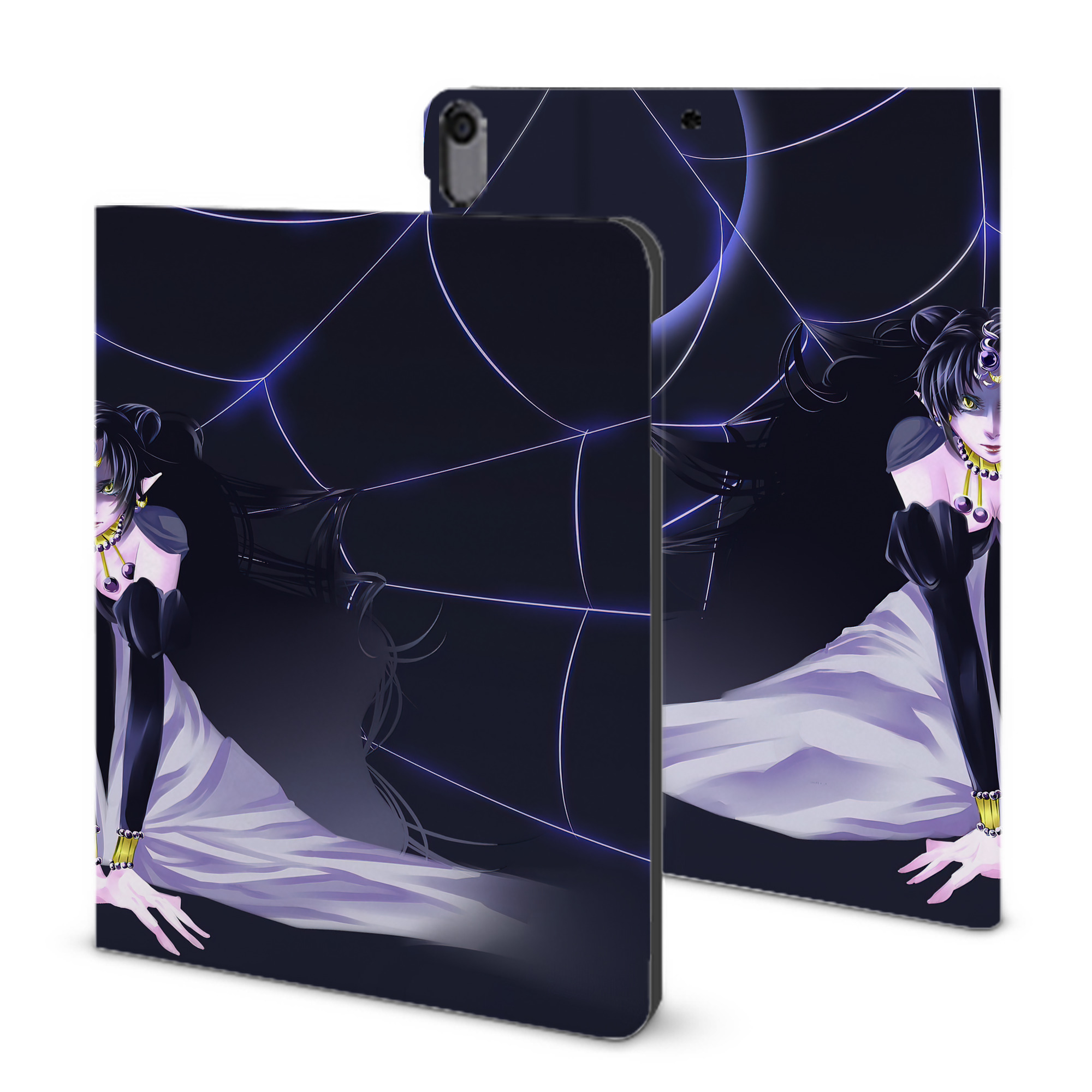 （画像用） 美少女戦士セーラームーン Sailor Moon IPad ケース ブック型 PUレザー TPU 耐衝撃 軽量 薄型 ペン収納なし 全面保護 IPad 各モデル対応